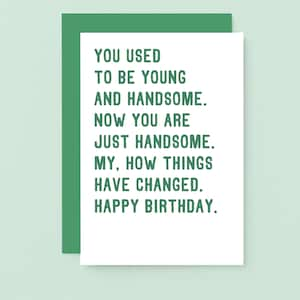 Funny Birthday Card For Male Friend, Funny Cards For Him, Sarcastic Birthday Card For Brother, Cards For Men | SE2048A6