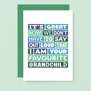 Birthday Card For Grandad | Funny Card For Grandmother | Grandpa Birthday Card | Granny Bday | SE0094A6