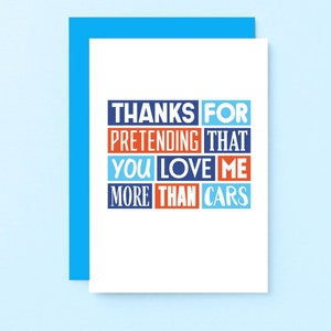 Funny Birthday Card For Boyfriend | Funny Anniversary Card For Husband Birthday Card | Wife Anniversary | Car Fanatic | SE0257A6