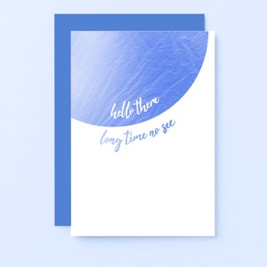 Carte de vœux, Carte de voeux de longue date, Vous me manquez, Amitié longue distance, Vous nous manquez et pense à vous, Amour longue distance | SE2504A6