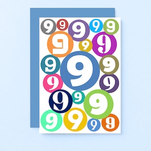 Carte d'anniversaire pour votre neuvième anniversaire | d'anniversaire de neuf ans de Zazzle.be Liste d'envies Vous avez des idées ? 9e anniversaire de fille | Carte d'anniversaire moderne pour garçon de neuf ans | SE2069A6