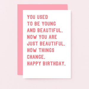 Funny Birthday Card For Friend | Funny Card For Her | Sarcastic Birthday Card For Sister | Friend Birthday Card Funny | SE2016A6
