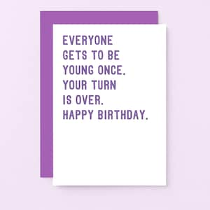 Funny Birthday Card For Friend | Sarcastic Birthday Humour | Friend Birthday Card Funny | Happy Birthday Card For Cousin | SE2012A6