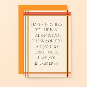 carte d'anniversaire de beau-père | Joyeux anniversaire beau-père | SE0902A6