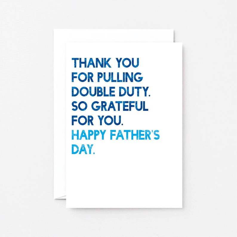 Fathers Day Card For Single Parent Happy Fathers Day Dad Single Dad Fathers Day Card Single Mum Solo Parent SEF0034A6 White