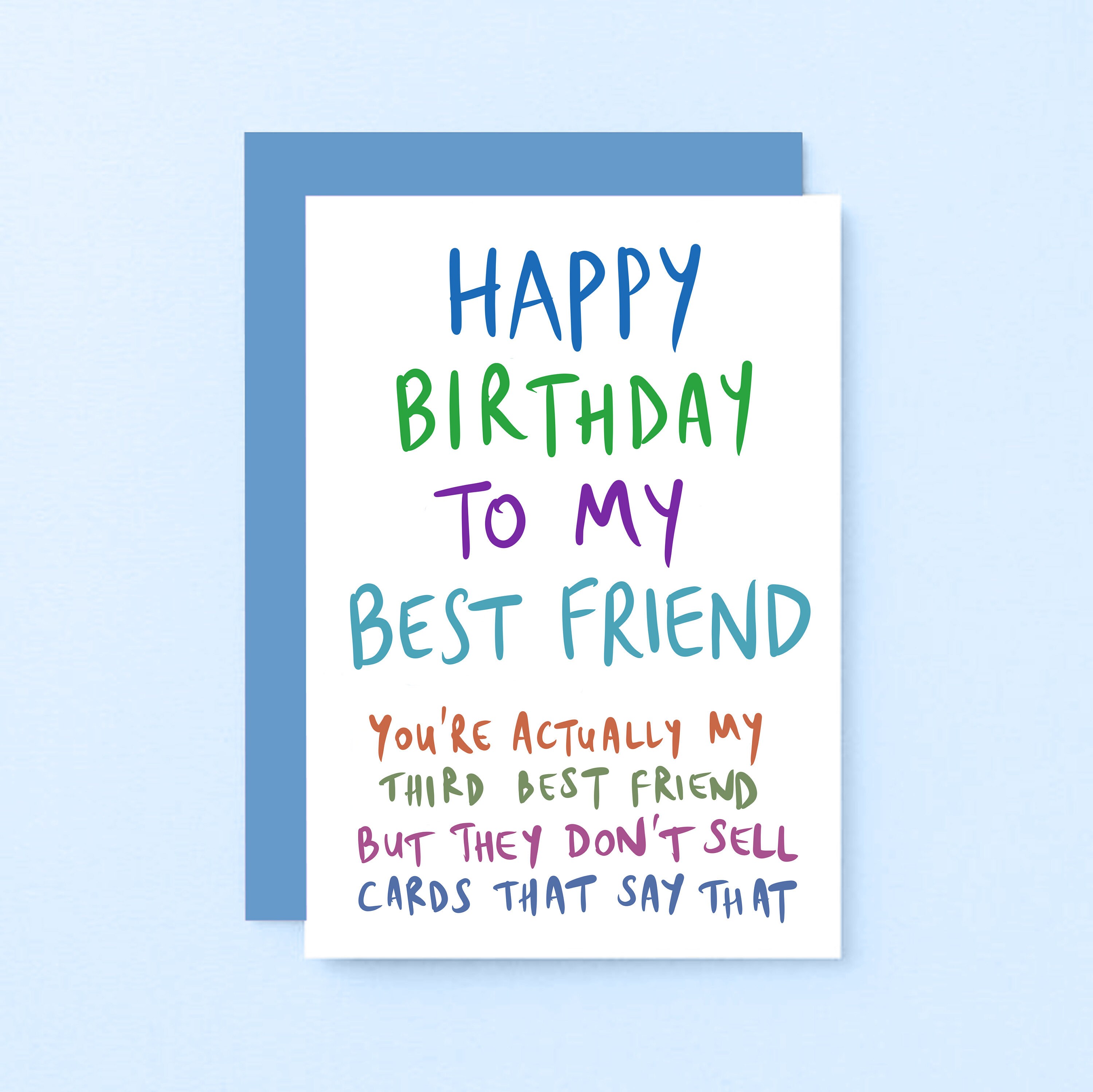 Funny Best Friend Birthday Cards