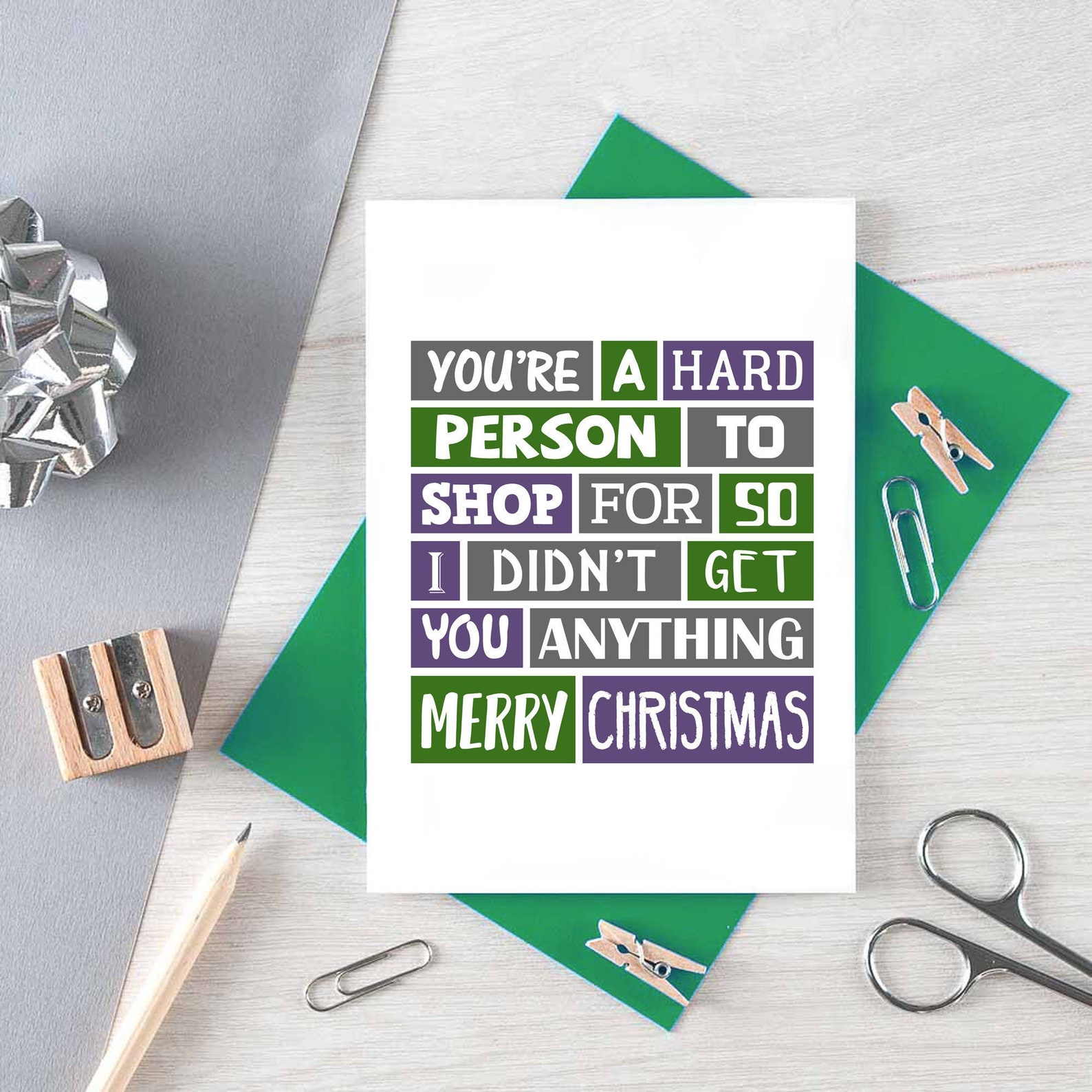 Funny Christmas Card for Dad Brother Christmas Card Funny | Etsy