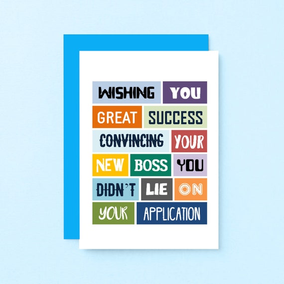 Top 100+ Viel Glück Im Neuen Job Lustig gute zitate