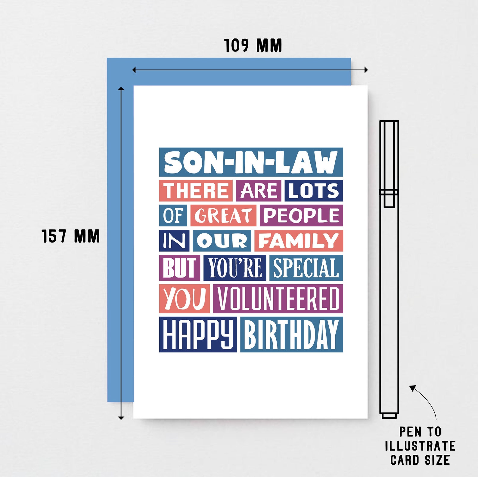 Funny Birthday Card for Son-in-law | Funny Card | Son in Law Birthday ...