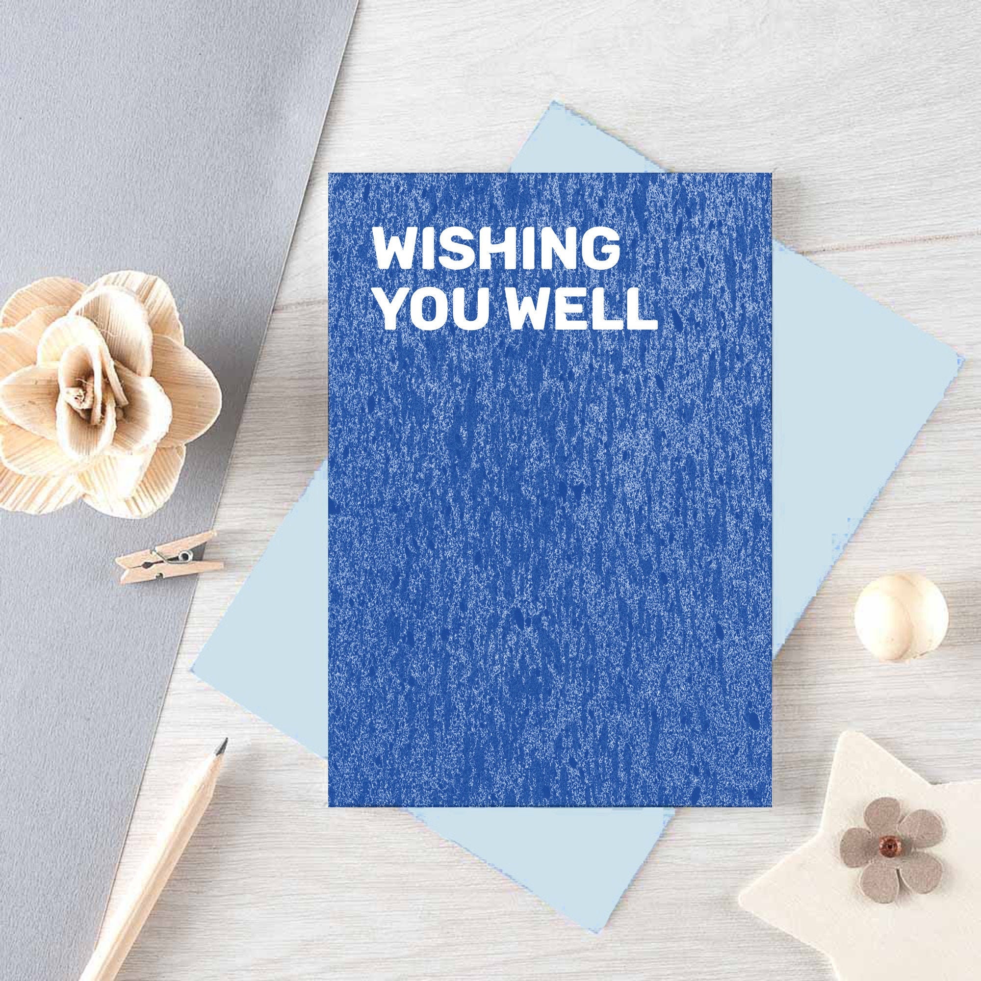 Get Well Soon Card, Wishing You Well Card, Thinking of You Card ...