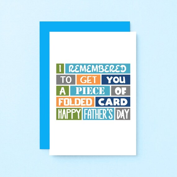 Funny Fathers Day Card | Happy Fathers Day Dad | Father Figure | Foster Father | Grandfather | SEF0007A6