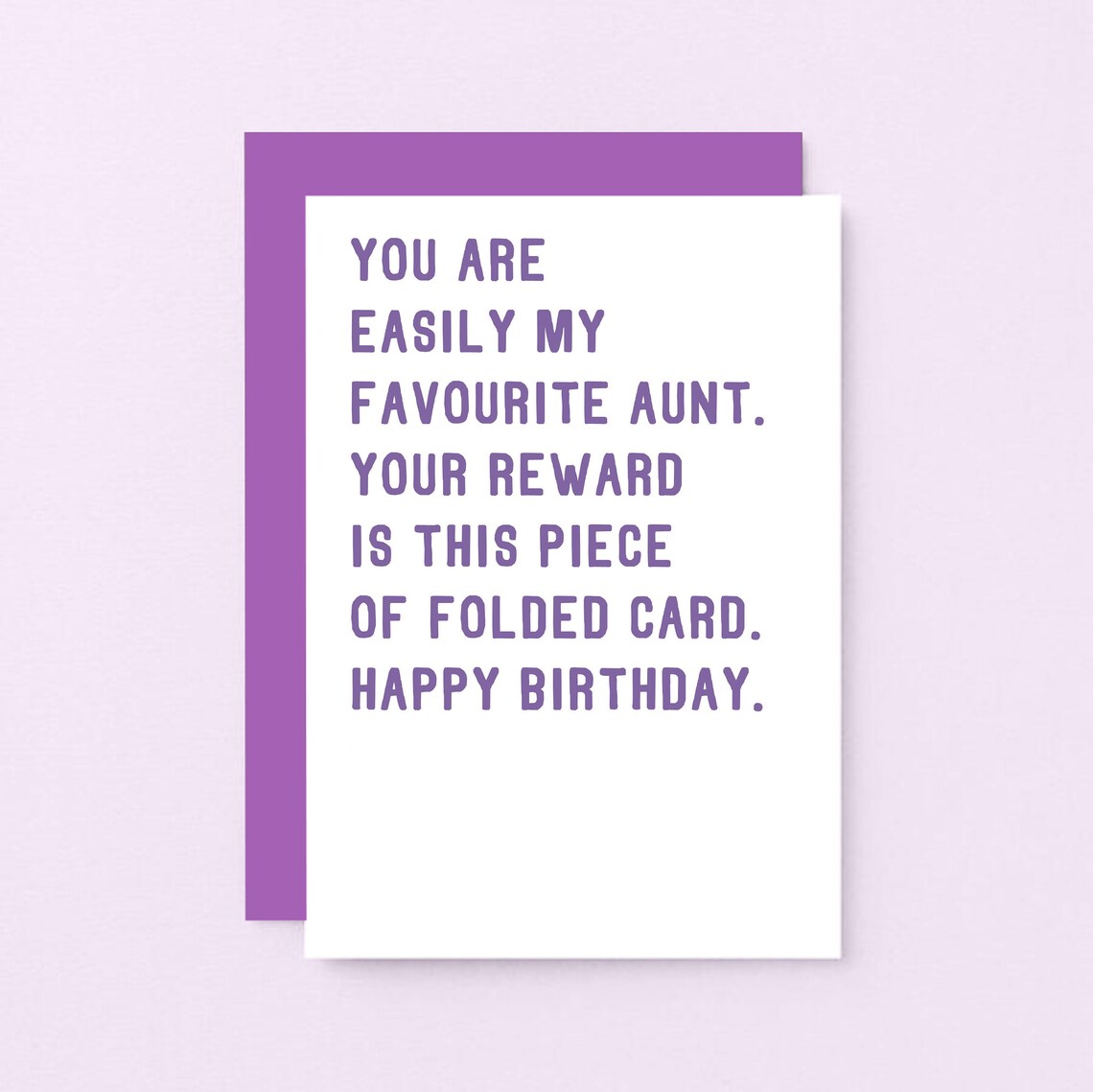 Funny Birthday Card For Auntie Auntie's Birthday Card - Australia - View #3