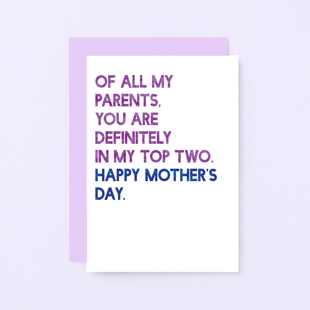 Funny Mother's Day Cards | Joke Mothers Day Card | Happy Mother's Day ...