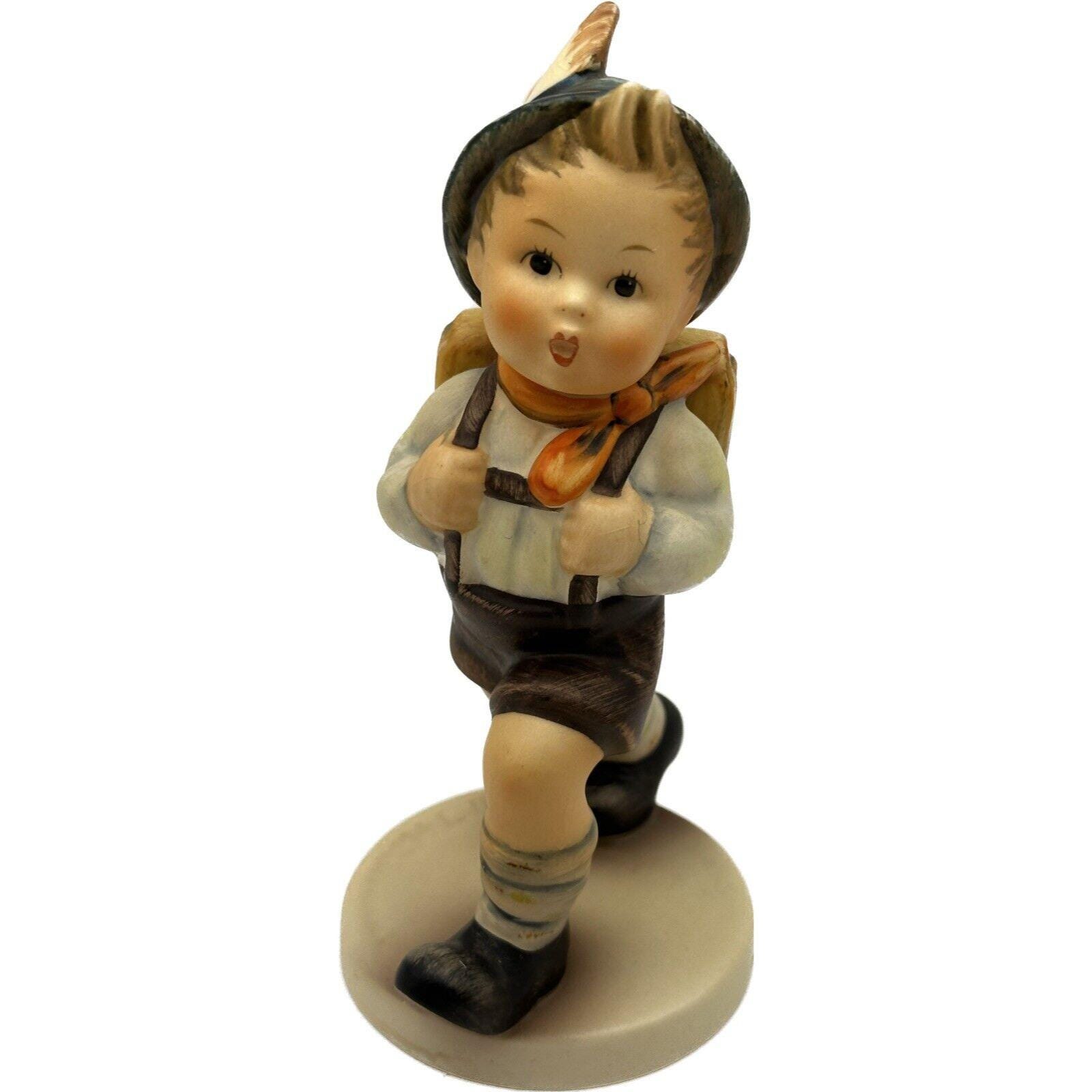 Goebel M.I. Hummel School Boy Figurine #822/0 1979 W. Germany Collectible TMK5