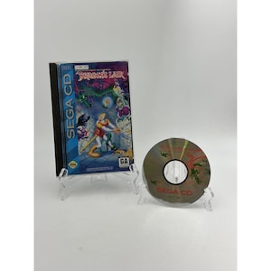 Sega CD Game Dragons Lair Manual  CIB Complete In Box CLEAN