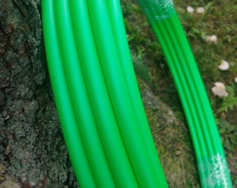 New! UV metallic green 5/8 polypro collapsible dance hula hoop