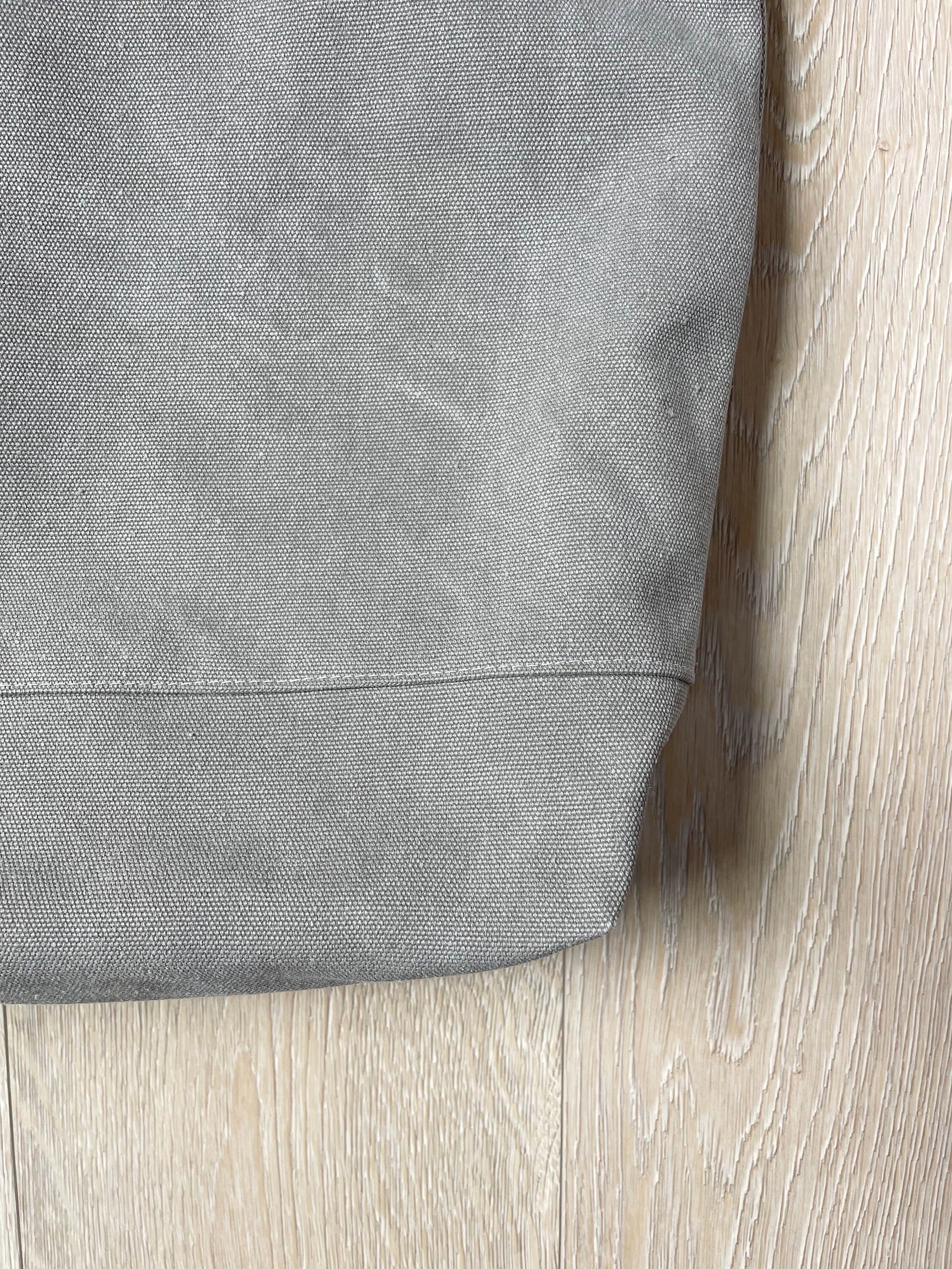 Gray Canvas Tote Bag Canvas Tote Bag Tote Bag Canvas Bag - Etsy