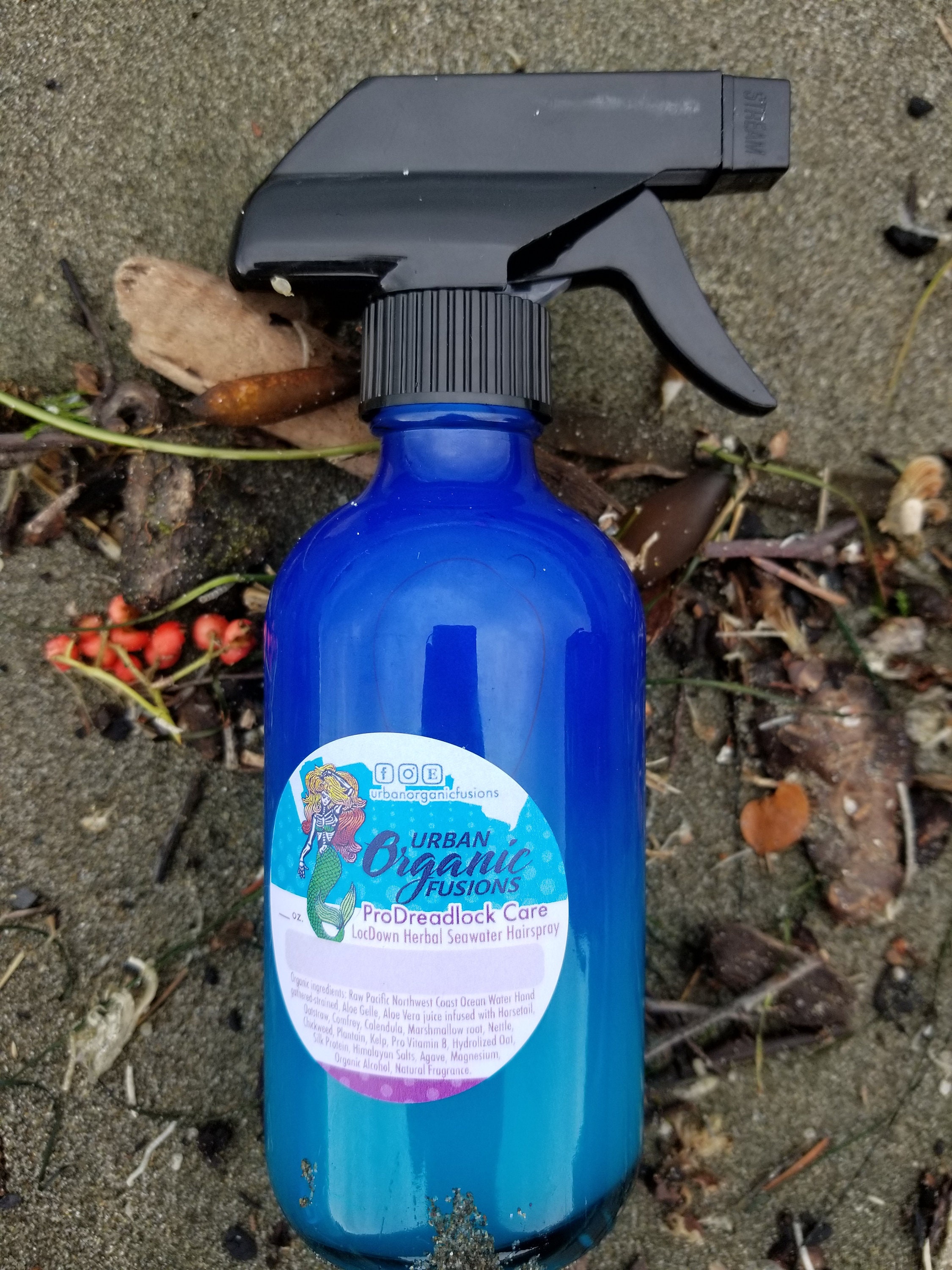 Sea Salt Spray for Hair and Loc Moisturizer for Dreads - Salt Spray for  Tightening Dreadlocks - Professional Loc Spray for Dreads Moisturizer - No  Frizz Seasalt Spray for Men and Women - Unscented