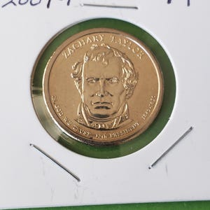 Zachary Taylor Coin - Etsy