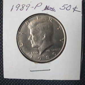 1989-P  Kennedy Half Dollar