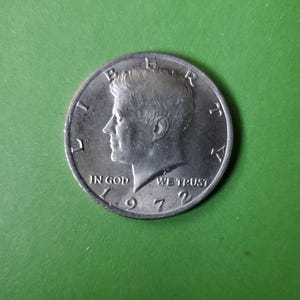 1972 Kennedy Half Dollar