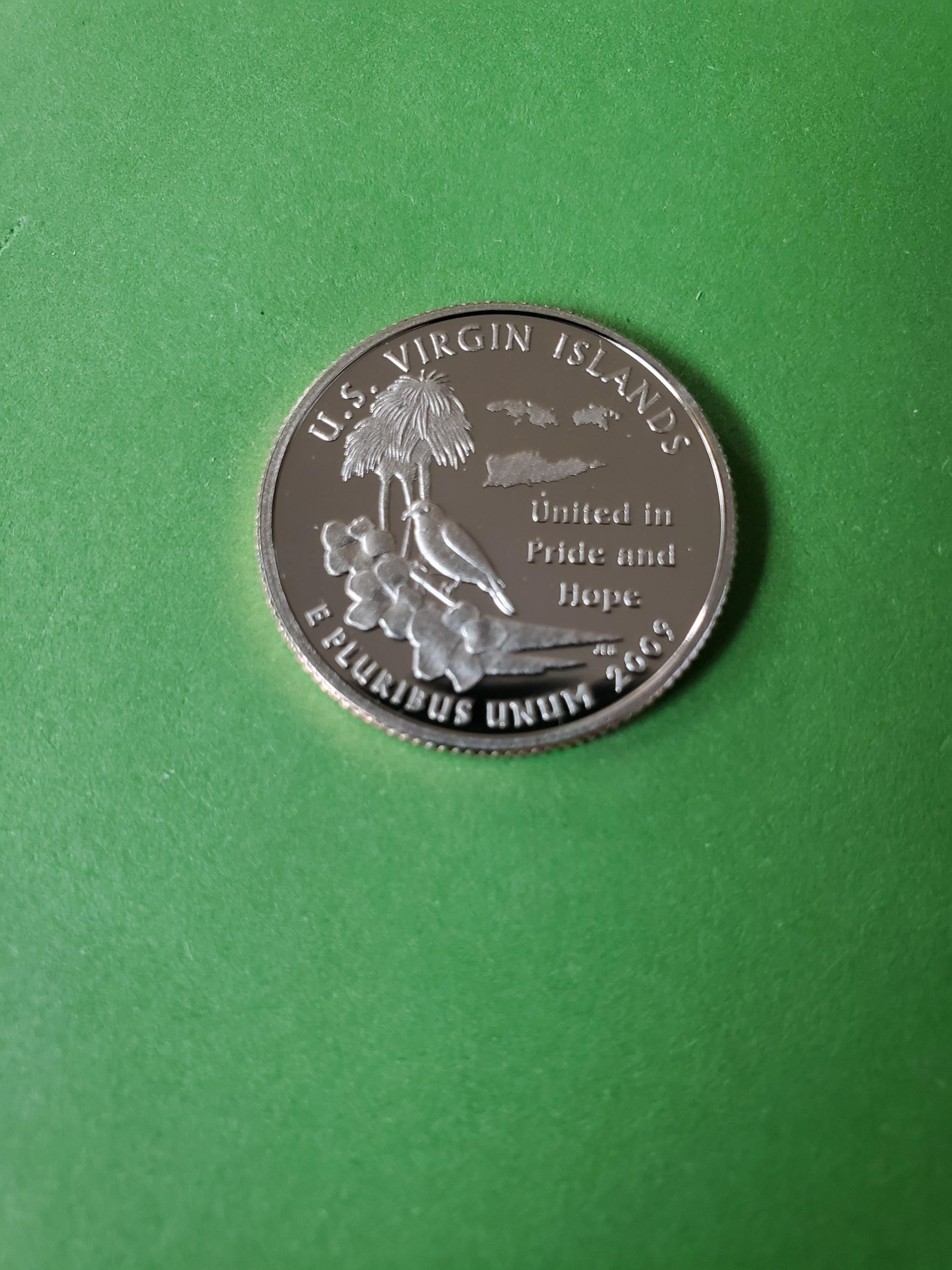 2009 D American Samoa Territories Quarter - Brilliant Uncirculated Business Strike