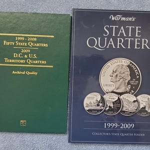 Quarters Coin Book - Etsy