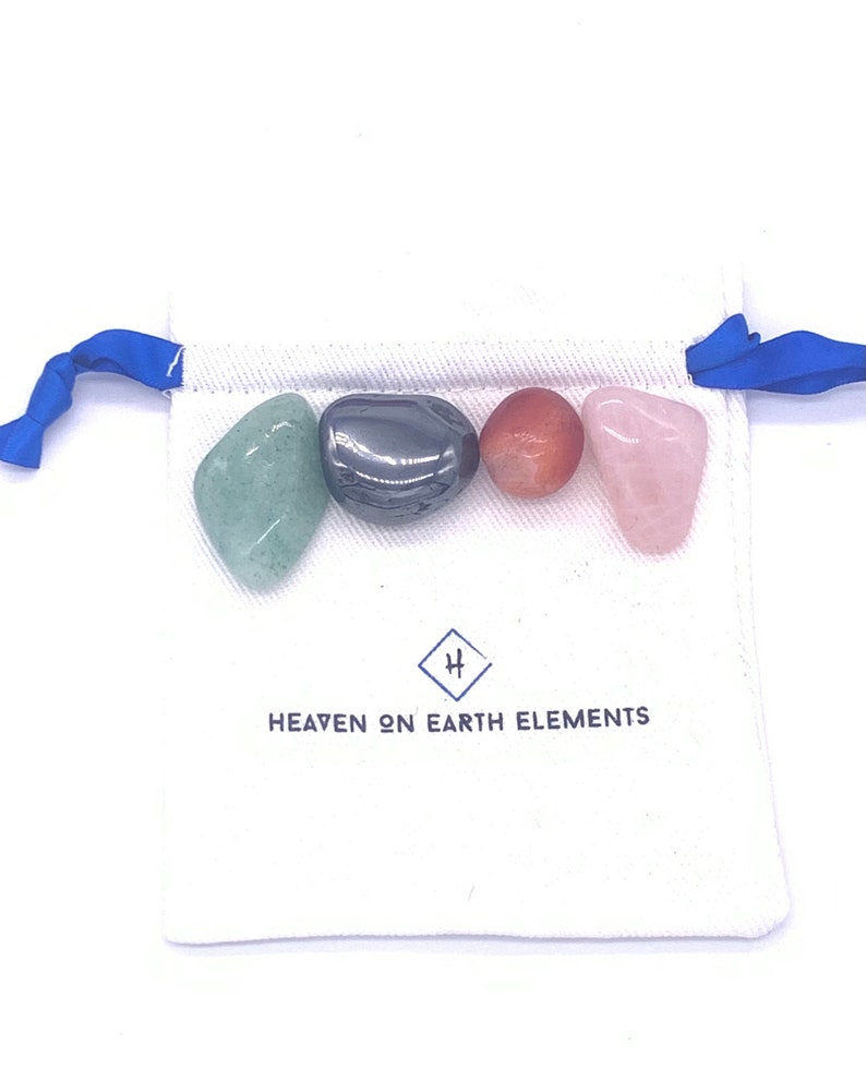 Crystal Bag for Confidence Healing Crystals Crystal Gifts Etsy