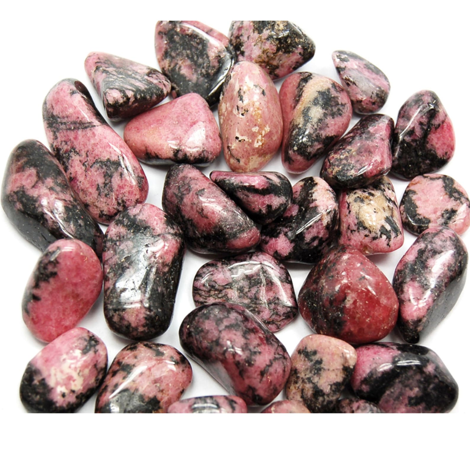 Rhodonite Healing Crystal- Healing Stones- Heart Chakra Crystal-pink ...