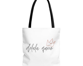 Delulu Queen Tote Bag