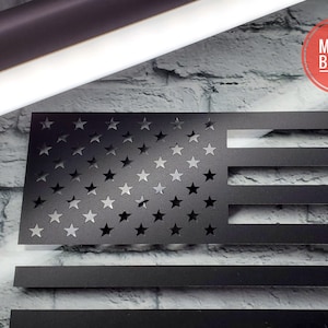 American Flag 5" x 3" Die-Cut Vinyl Decal Sticker for Auto, Boats, Walls, Laptop and More