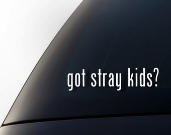 Paquete de 2 calcomanías de Stray Kids – Calcomanías de vinilo para fans del K-Pop