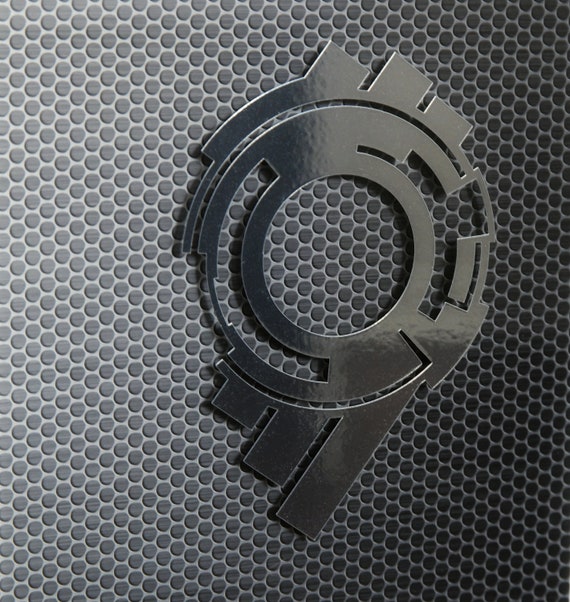 Section 9 - Ghost in the Shell Premium Vinyl Decal Sticker....Now in Chrome.
