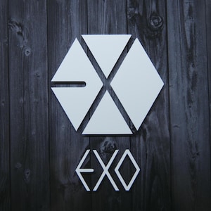 K-pop Legend EXO High Quality Vinyl Decal Sticker 5&quot;  for Auto, Boats, Laptops, etc.