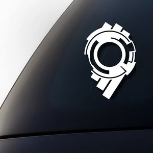 Section 9 Ghost in the Shell Premium Vinyl Decal Sticker....Now in Chrome. image 5