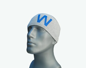 Chicago Baseball Cubbies "W" Soft Cotton Blend for Running, Yoga, Weight Training, at the Ball Game for Casual Wear.