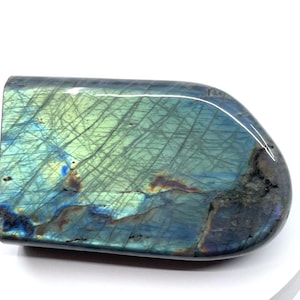 CUSTOM PLUGS Blue Green Labradorite Most Sizes Available 1/2&quot; to 2-1/4&quot;