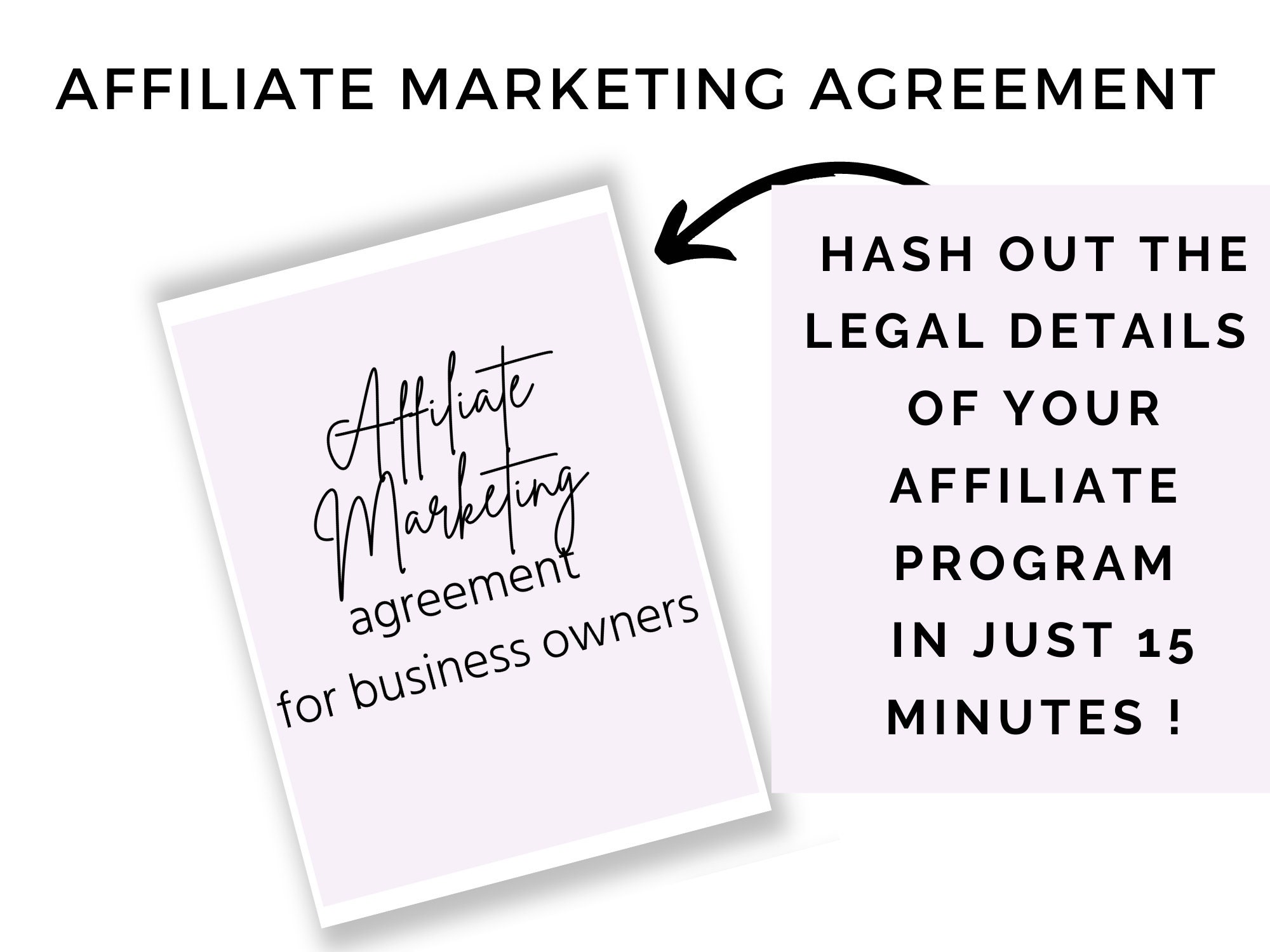 Affiliate Program Contract Affiliate Marketing Agreement - Etsy