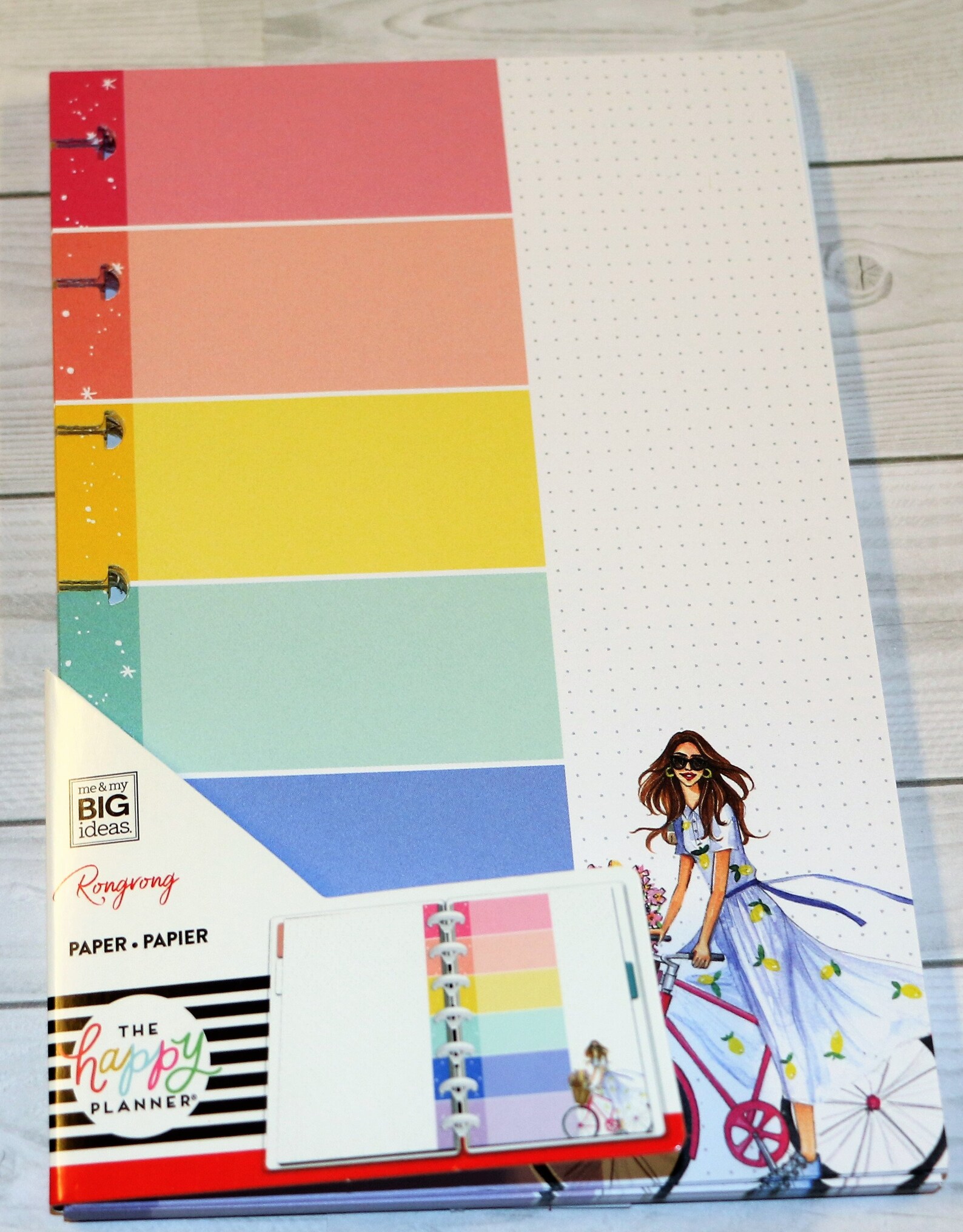 Refill Notebook Sheets the Happy Planner Rongrong Discbound Etsy