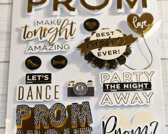 The Prom Stickers - Etsy