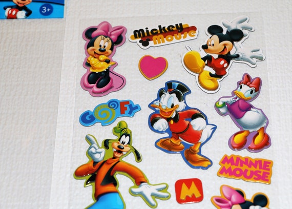 Disney Pegatinas dimensionales de Mickey Mouse para cumpleaños