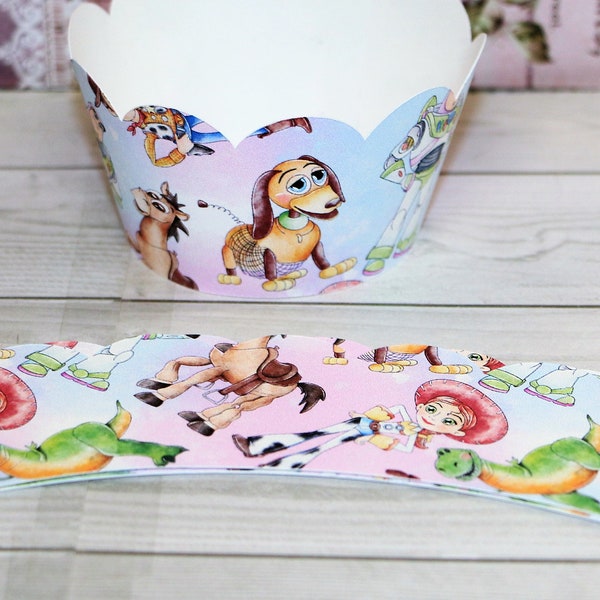 Toy Story Cupcake Holders Etsy