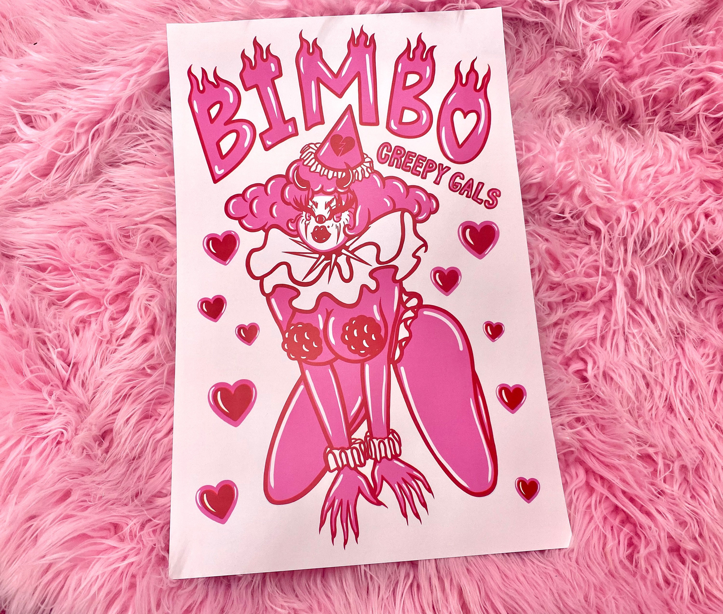 Bimbo Clown - Etsy Canada Bimbo Clown - Etsy Canada