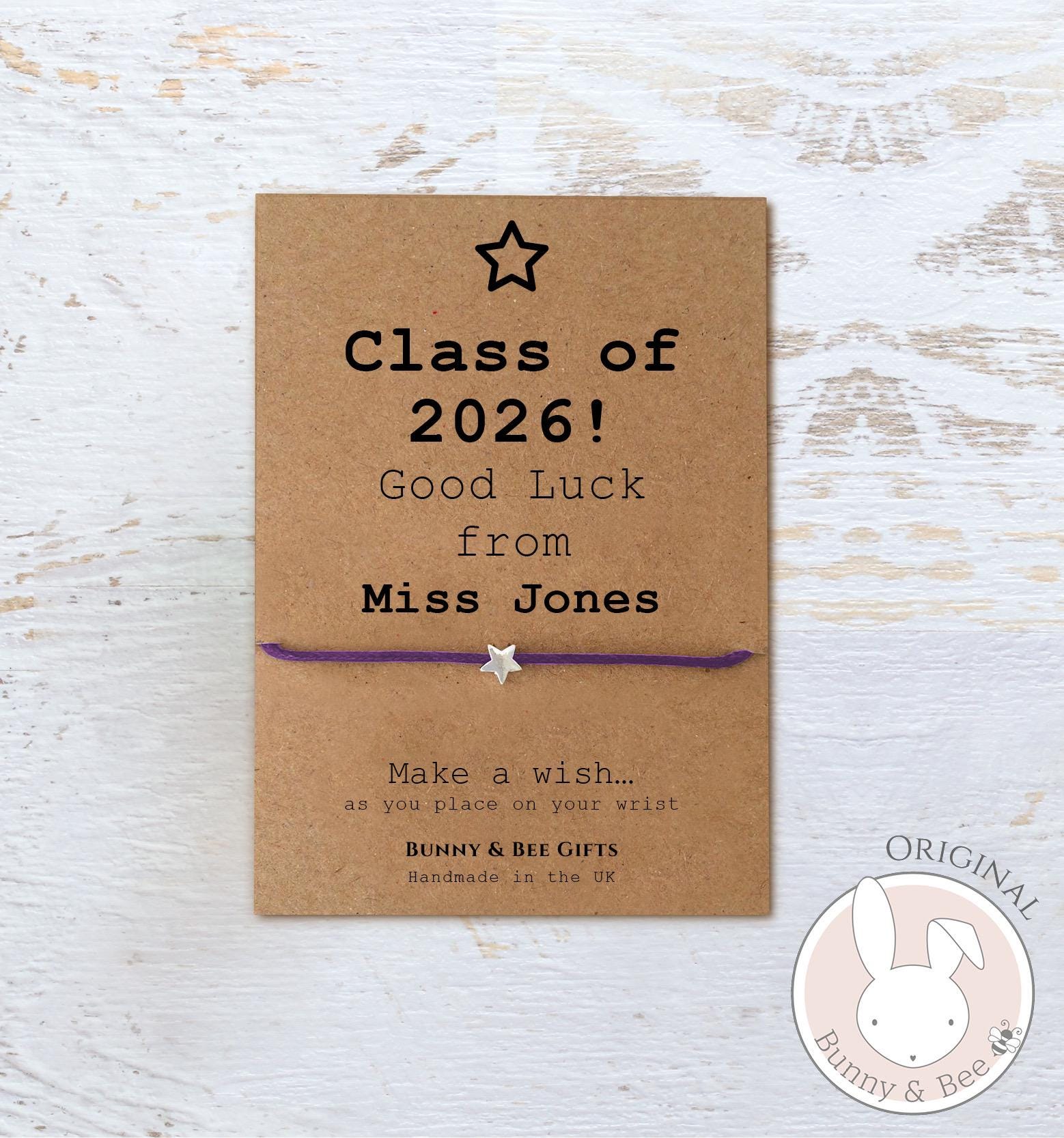 Gift From Teacher to Class of 2026, Goodbye Gifts for School Leavers ...