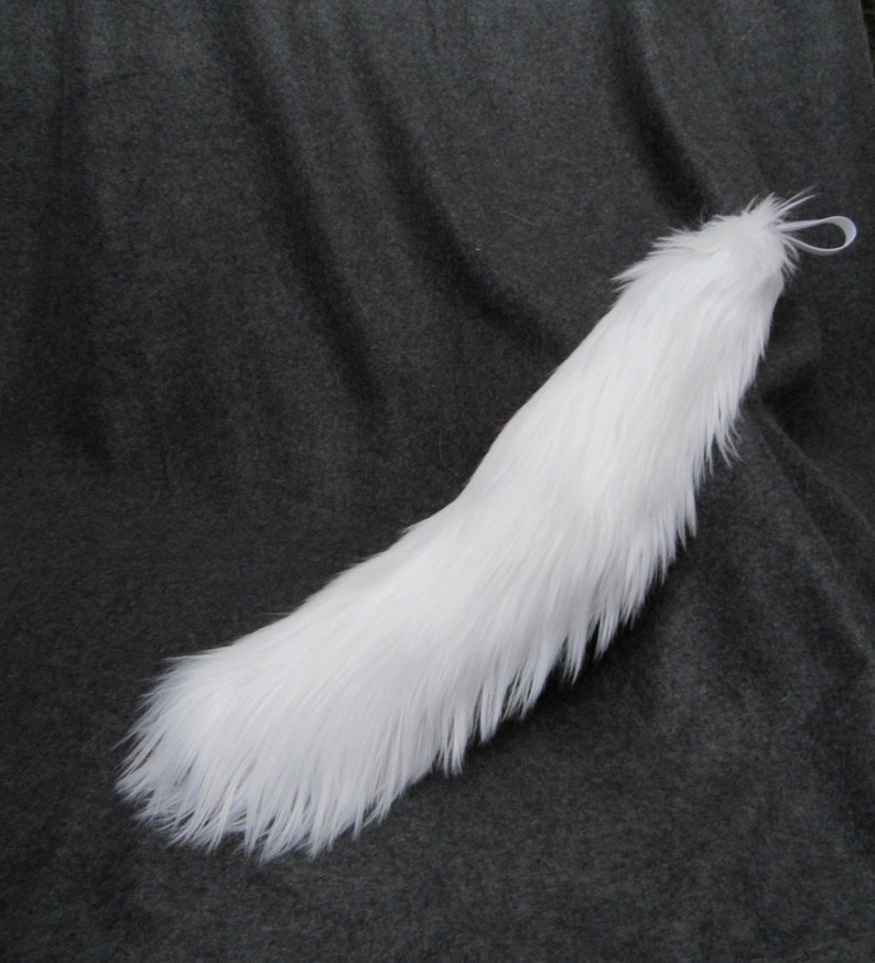 Arctic White Wolf Fox Ears and Tail/13 SET Headband | Etsy