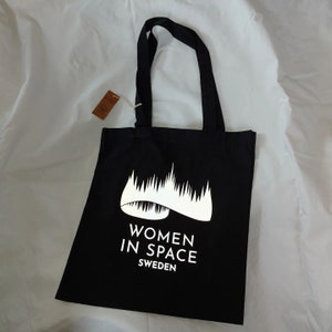 Sac fourre-tout à imprimé réfléchissant Women in Space Sweden