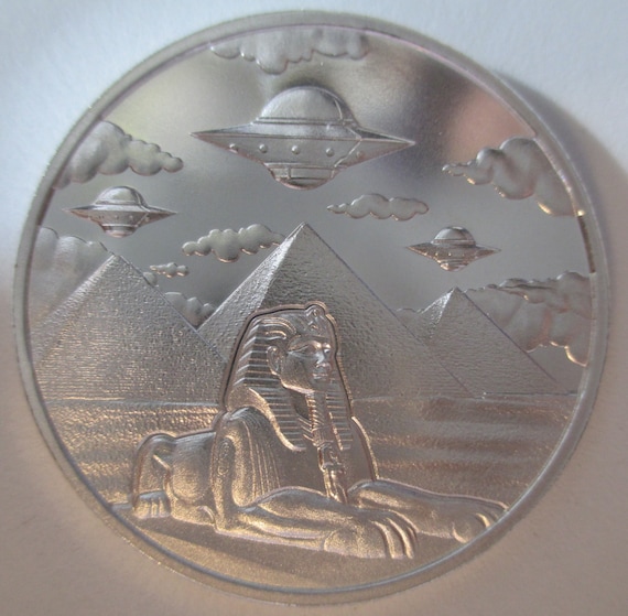 UFO銀貨　ピラミッド　1オンス 195910
