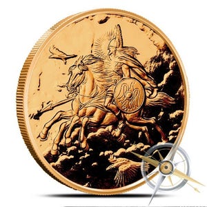 Sleipnir Nordic Creatures 1 OZ .999 Fine AVDP Copper Round Bullion (Coin - 39MM)