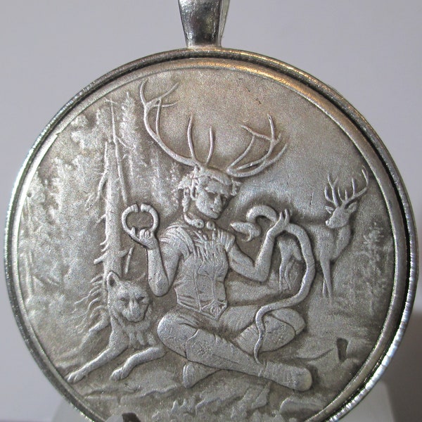 Celtic Lore - Cernunnos -Coin/Pendant