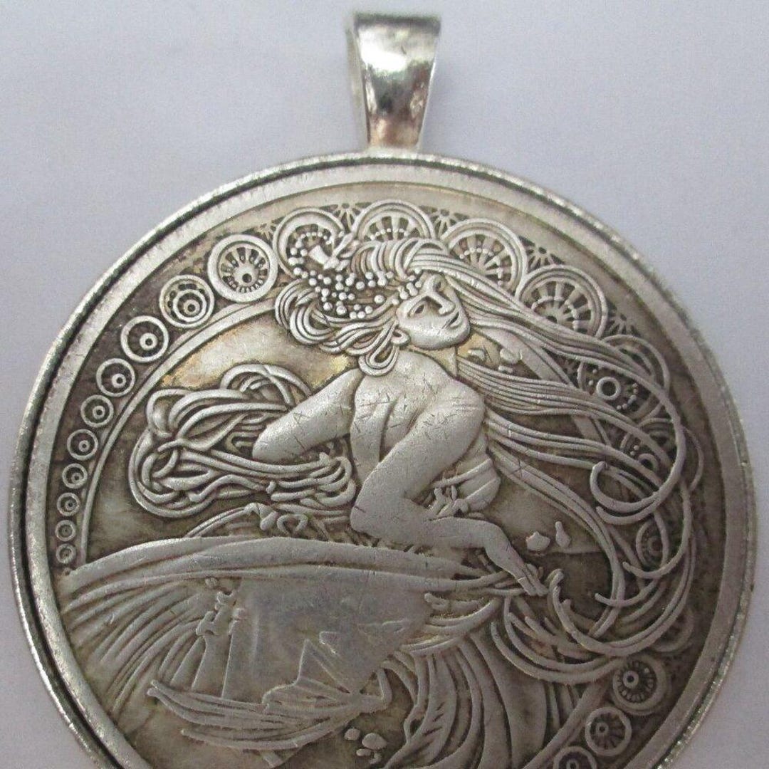 アルフォンス・ミュシャ 銀貨 1オンス 6枚セット MUCHA ART DANCE コイン/ペンダント - Etsy 日本